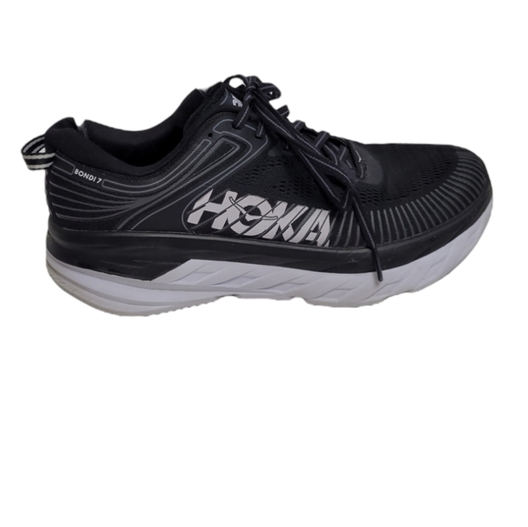 Hoka Shoes Hoka One One Bondi 7 Low Top Black Sneakers Shoes Black
